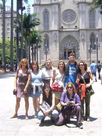 Brasile 2008 gruppo donne con Damiano G
